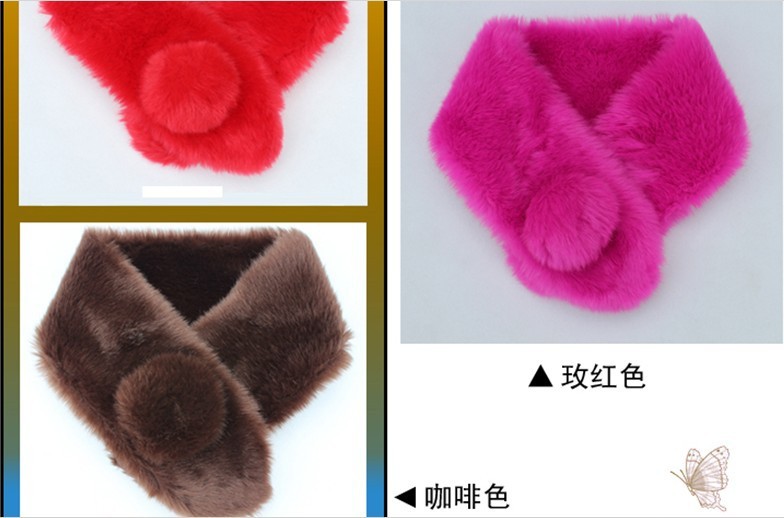 2013 Free Shipping Ladies Winter Warm Faux Fur Bridal Bolero Brown FushciaNeck Shoulder Wraps/Scarves In Stock and Ready to Ship