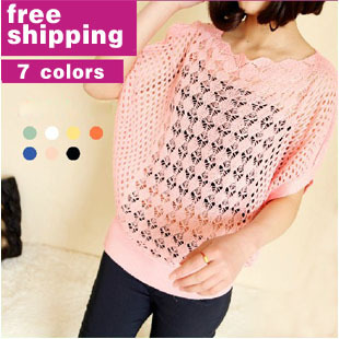 2013 free shipping new arrival cost-effective loose and comfortable 7 colors women sweater/M/promotion(dropshipping support!)