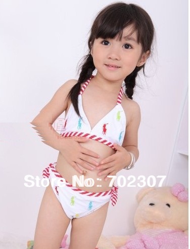 2013 Free shipping polo design children 3pcs swimwear beachwear/kid's swimwear/fashion  girls fashion swimwear CS-012