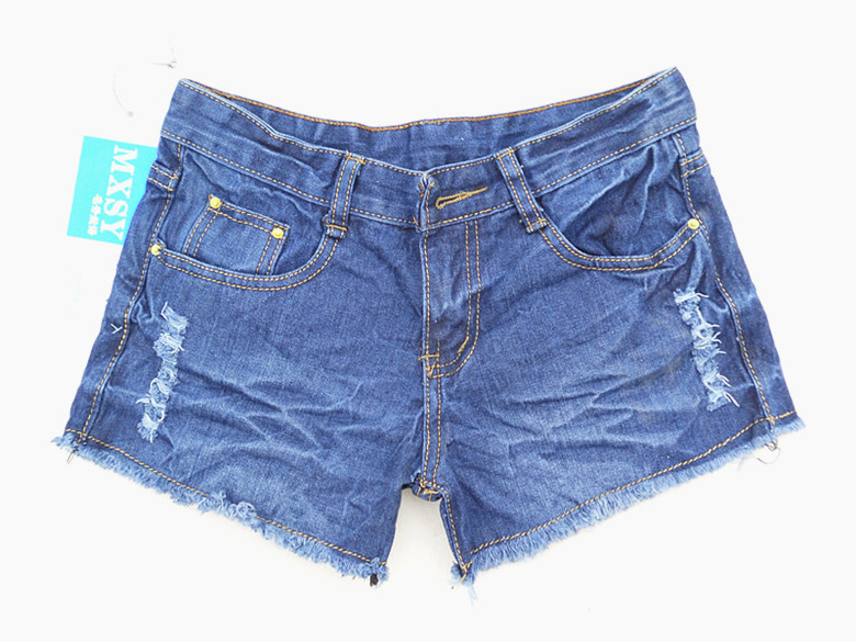 2013 Free shipping,single-breasted high quality fashion ladies short jeans,Retail /wholesale