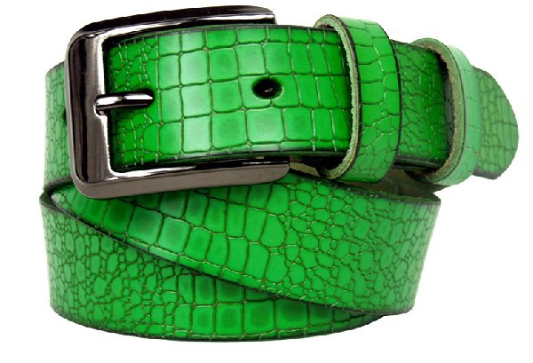 2013 Free Shipping women's cowhide strap fashion croco pattern genuine leather belt