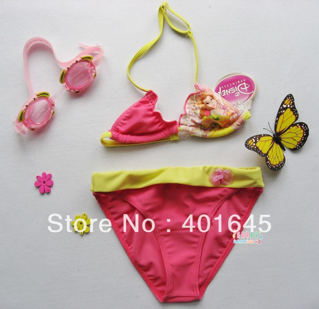2013 girl swimsuit beach wear two pieces per set item NO.2037