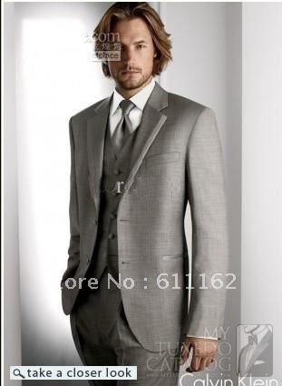 2013 Groom Tuxedos Best man Suit Wedding Groomsman/Men Suits Bridegroom (Jacket+Pants+Vest) Z183