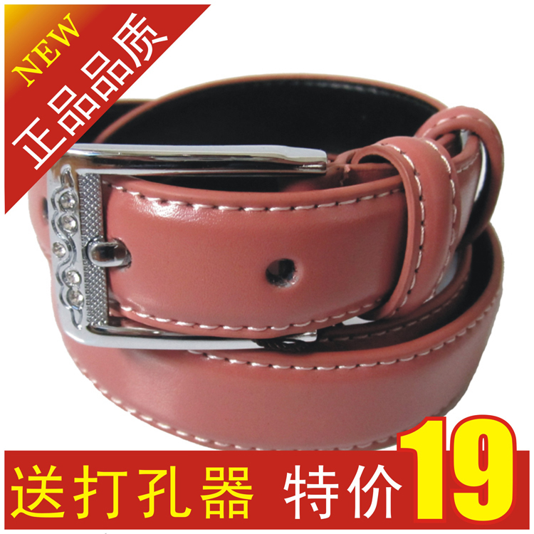 2013 High quality Women's strap cowhide women's strap genuine leather female belt female strap