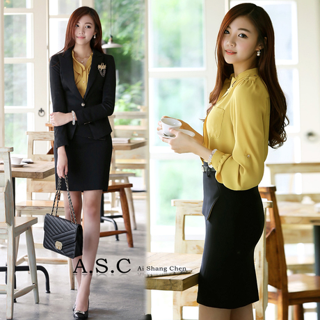 2013 Hitz dress to wear fashion OL skirt three-piece suit Slim  2134
