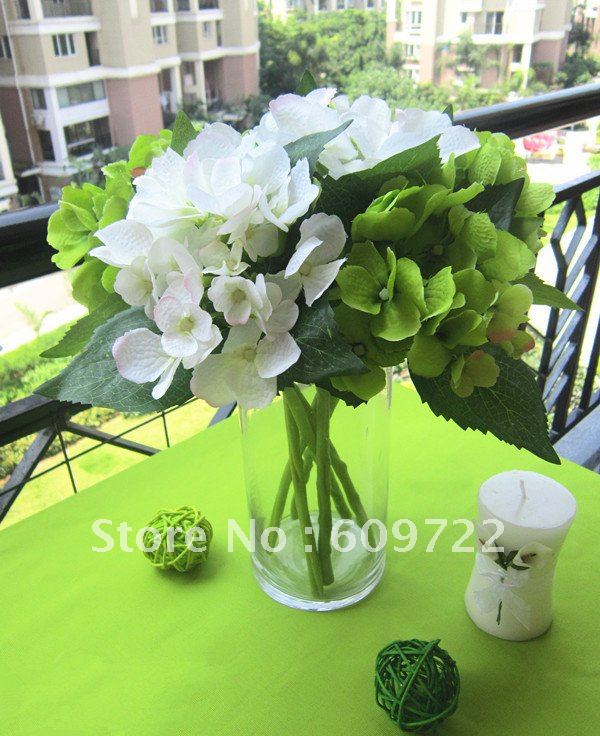2013 Hot !! High Simulation  Hydrangea Flower 12CM in Wedding Decoration 6 Color Available FL172-4