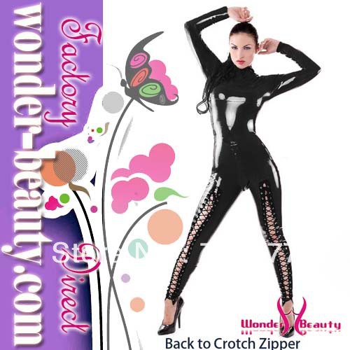 2013 hot sale black PVC lingerie,sexy lingerie high quality free shipping
