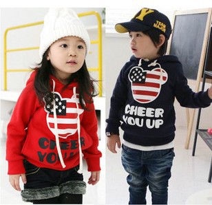 2013 hot sale boys and girls cartoon mickey head hoodie spring outwear for kids 4 pcs/lot 50487
