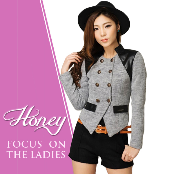 2013 Hot Sale Free Shipping Office Ladie Mini Jacket Fashion Patochwork  Short Women Slim Suit No Y1208012