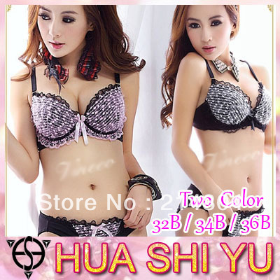 2013 Hot Sale  New fashion Lady`s Sexy Size B Bra / Underwear / lingerie suite/1035