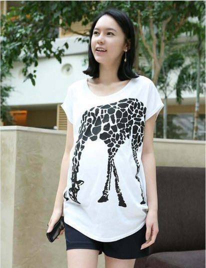 2013 Hot sale spring summer and autumn Giraffe Maternity dress  free shipping