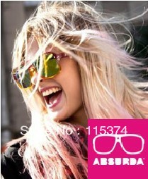 2013 Hot Selling New Oculos Solar Absurda Calixto POWER COLORS  Fashion Sunglasses, wholesale and retail Free Shipping