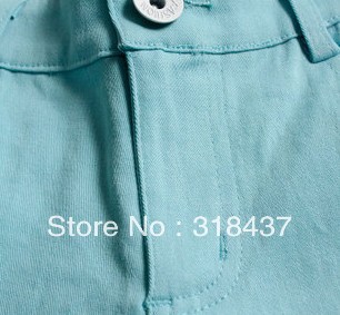 2013 Hot-selling Women's Candies Colorant Flexible Slim Casual Shorts
