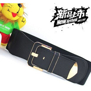 2013 Hot Style!! Free Shipping, Fashion Elastic Women's Leather Belt Waistband 1083