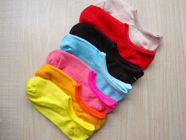 2013 Invisible Sock Slippers for women many different colours for choosing!