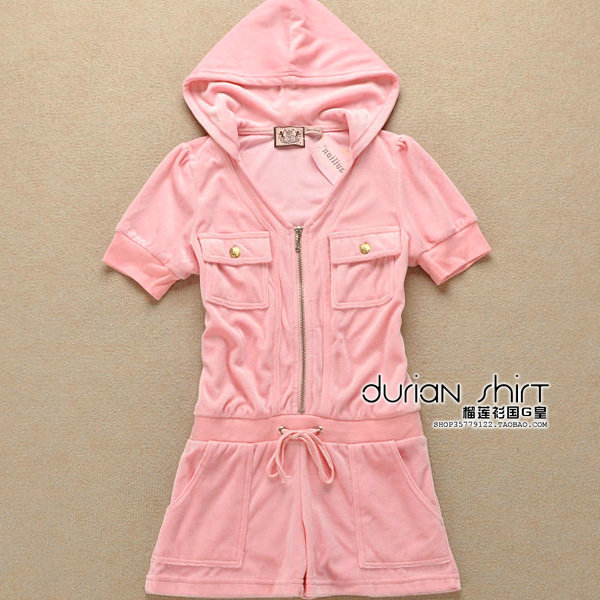 2013 Juic Summer Fashion Women Jumpsuit Casual Sport Velvey Set