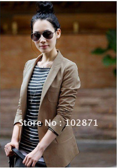 2013 Korean version of women's jackets , the new suit , fashion and casual one button jacket