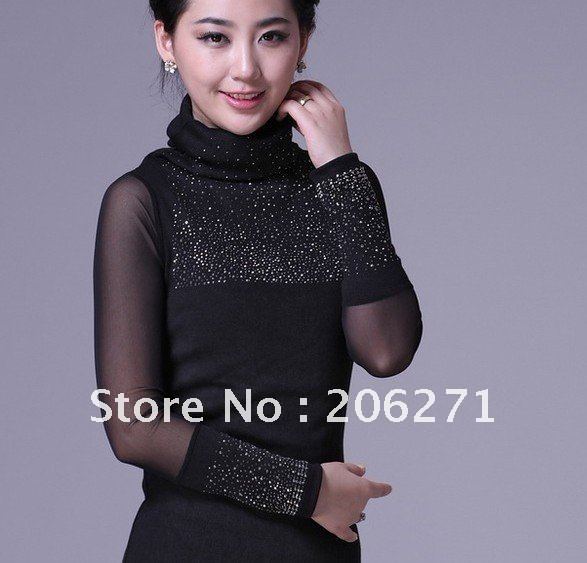2013 ladies' sweaters, fashion backing unlined upper garment