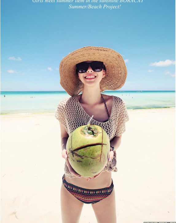 2013 large brim strawhat handmade sunbonnet vintage female beach cap