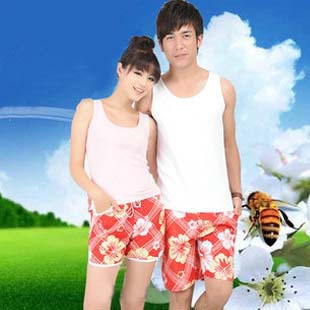 2013 Lover's beachwear hot selling surfing pants collocate with t-shirts lover's pants
