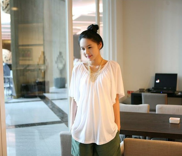 2013 maternity clothing fashion all-match maternity top maternity t shirt