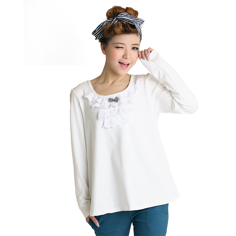 2013 maternity clothing spring fashion all-match maternity top maternity t-shirt spring maternity top