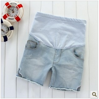 2013 maternity clothing spring fashion summer maternity shorts maternity shorts denim shorts belly pants Maternity Pants