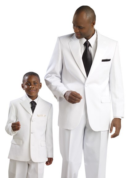 2013 Men's Quality White 2 Button Tuxedo  Notch Lapel /Groom wedding suit - Include(jacket+pants+tie)