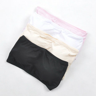 2013 N8206 all-match solid color elastic tube top multicolour belt pad tube top tube top basic around the chest female