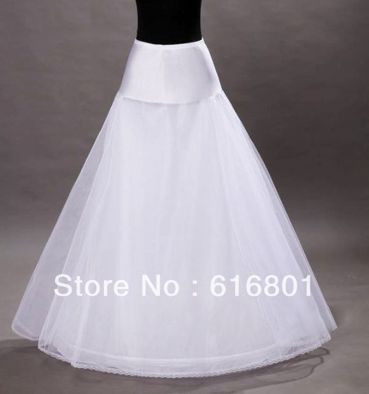 2013 New Arrival 1 Hoop A-line Wedding Dress Petticoat Good Price And Quality For Bridal Gowns