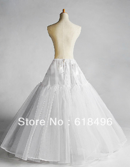 2013 New Arrival A-Line Wedding Petticoat Underskirt Crinoline Wedding Accessories Adjustable Waist