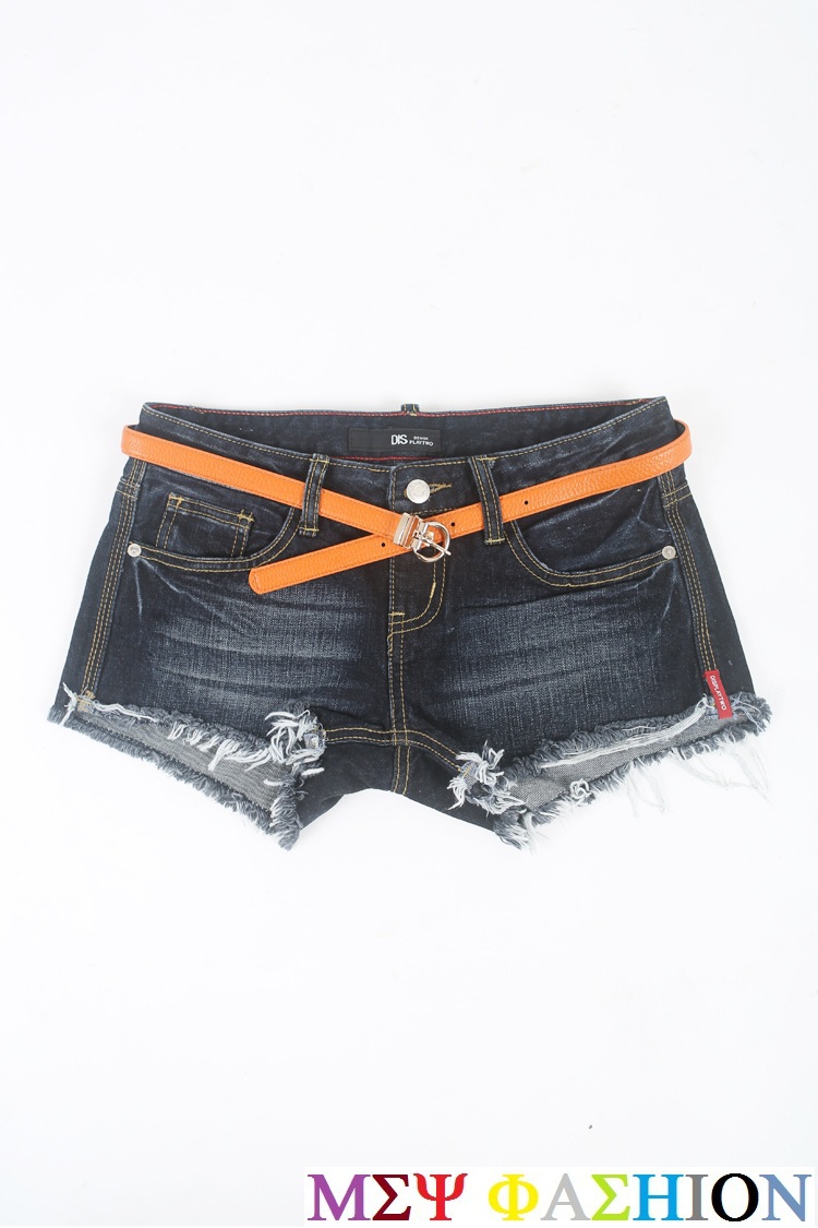 2013 new arrival casual retro tassel bottom jeans shorts