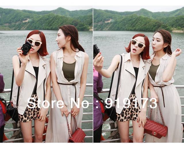 2013 New Arrival Comfortable Leopard Shorts Fashion Elastic Waist Straight Hot Pants Free Shipping A086