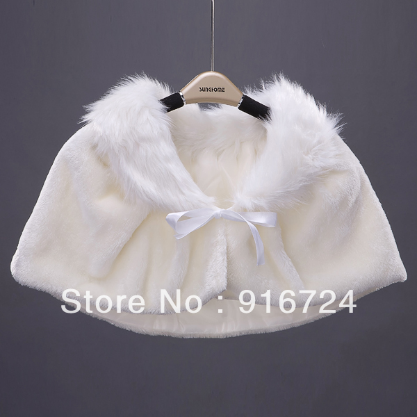 2013 New Arrival Elegant  Fashion White  Faux Fur  Wedding Bridal Wrap Shawl Stole  As Picture