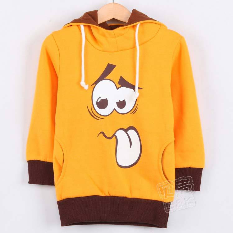 2013 New Arrival Fashion Cute Character Sweatshirts Kids Hoodies Unisex Children's Clothing Coat Boys Outerwear