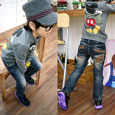 2013 new arrival fashion hot sell children trousers No.25 boy&girl demin pants children's jeans Free shipping