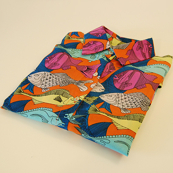 2013 new arrival fashion multicolour print long-sleeve shirt female