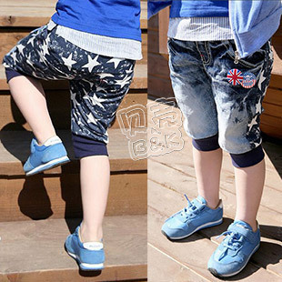 2013 new arrival fashion summer shorts jeans children for boys girls pants kids baby clothes garment