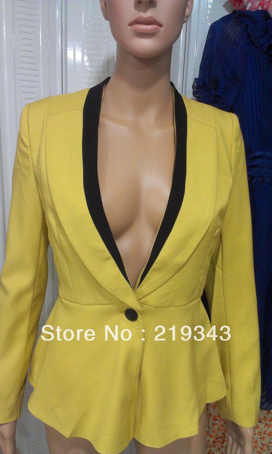 2013 NEW ARRIVAL FASION WOMEN ONE BUTTON JACKET