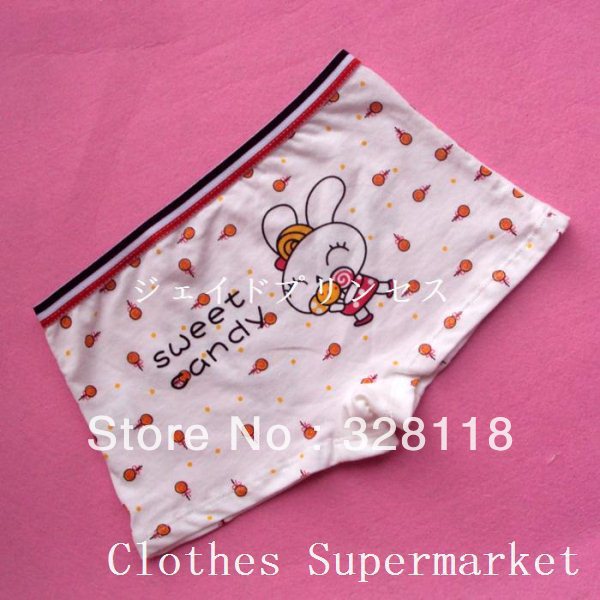2013 New Arrival Hot Sale Children Cotton Underwear Panties Baby Boxers Girls Clothing 100-150cm 20pcs/lot