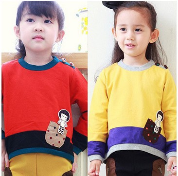 2013 new arrival  Hot sell,High quality,Fashion,Lovely cartoon colorful children hoodies+Free shipping