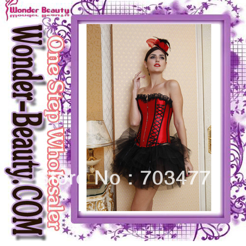 2013 new arrival sexy red strapless including the black dress