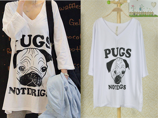 2013 new arrival spring and autumn maternity clothing maternity shirt pattern medium-long maternity t-shirt spring maternity top