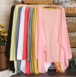 2013 New arrival summer sun protection shirt women's cardigan cotton air conditioning shirt free shipping