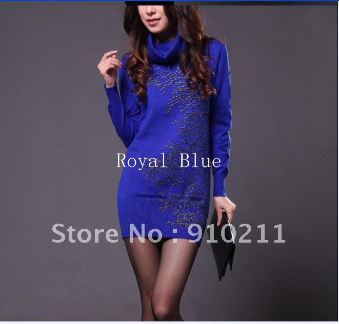 2013 new arrival sweet fashionf wool cotton thickening sweater FREE SHIPPING/DROP SHIPPING