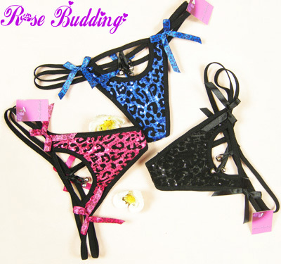 2013 new arrival women's sexy panties with cute and sexy bells, style:WP0089