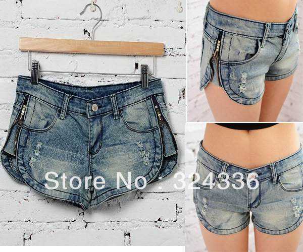 2013 New Arrive Women Hot Jeans Sexy Shorts Lady denim shorts Wash White Pants S,M,L,XL Free Shipping!