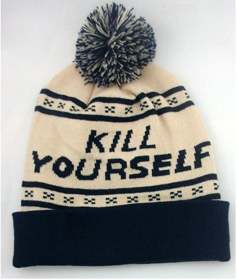 2013 New Arrived KILL YOURSELF Men Women Winter Beanie Free Shipping