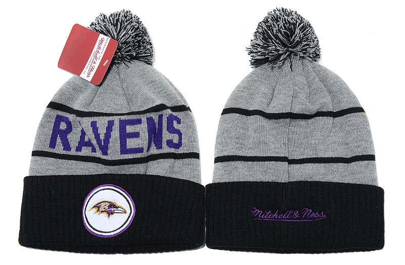 2013 new arrived Sports Ravens player beanie Embroidery knitted POM POMs Winter Knitting Wool hat sport beanies for man women