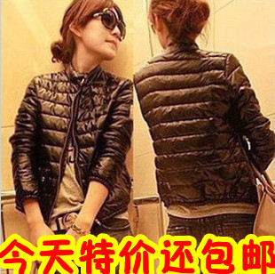 2013 new autumn and winter plus size thickening short design slim wadded jacket outerwear women's thermal cotton-padded jacket